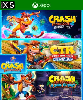 CRASH BANDICOOT™ – CRASHIVERSARY BUNDLE XBOX SERIES  X|S