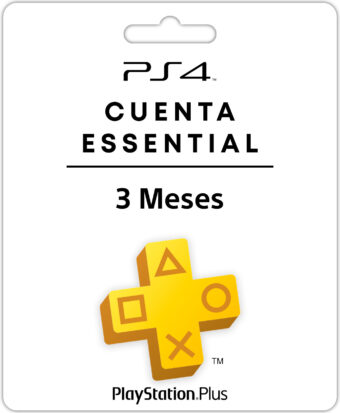 PLAYSTATION PLUS ESSENTIAL 3 MESES PS4