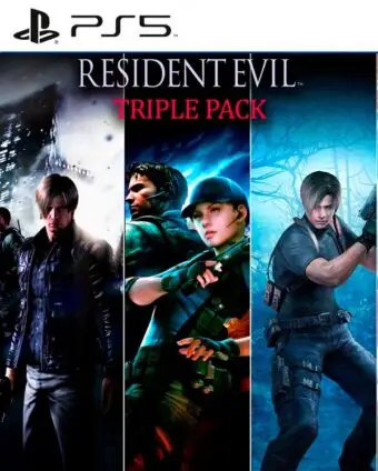 3 JUEGOS EN 1 RESIDENT EVIL TRIPLE PACK 4,5,6 PS5