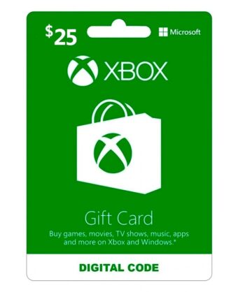 XBOX GIFT CARD 25$ USA