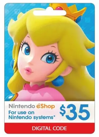 TARJETA ESHOP – GIFT CARD NINTENDO 35 USD