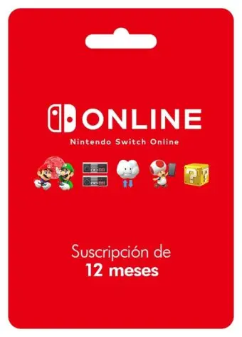 Nintendo Switch Online 12 meses