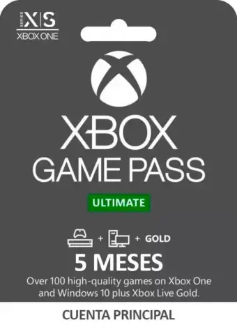 XBOX GAME PASS ULTIMATE SUSCRIPCIÓN DE 5 MESES