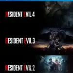 3 Juegos en 1 RESIDENT EVIL 2 mas RESIDENT EVIL 3 mas Resident Evil 4 PS4