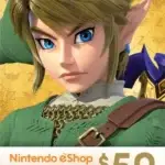 TARJETA ESHOP – GIFT CARD NINTENDO 50 USD