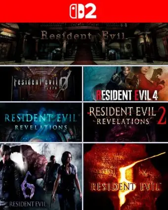 Resident Evil Pack 7 en 1- Nintendo Switch 2