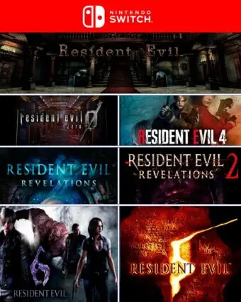 Resident Evil Pack 7 en 1- Nintendo Switch
