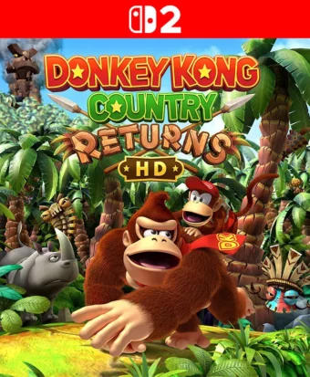 Donkey Kong Country Returns HD Nintendo switch 2