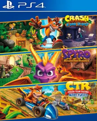 Crash + Spyro Triple Play Bundle -PS4