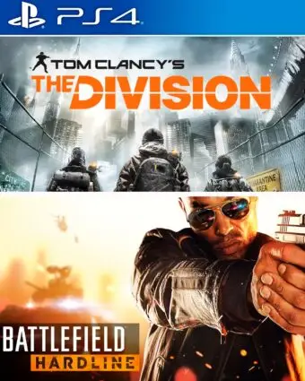 TOM CLANCYS THE DIVISION + Battlefield Hardline - PS4