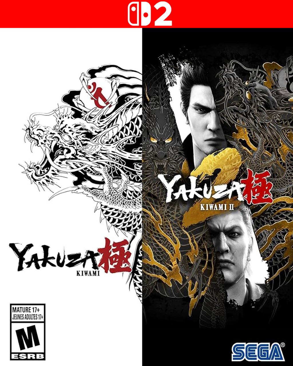 Yakuza Kiwami + Yakuza Kiwami 2 Bundle - Nintendo Switch 2 PRE ORDEN