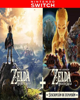 The Legend of Zelda: Breath of the Wild y The Legend of Zelda: Breath of the Wild paquete subscripción de expansión - Nintendo Switch