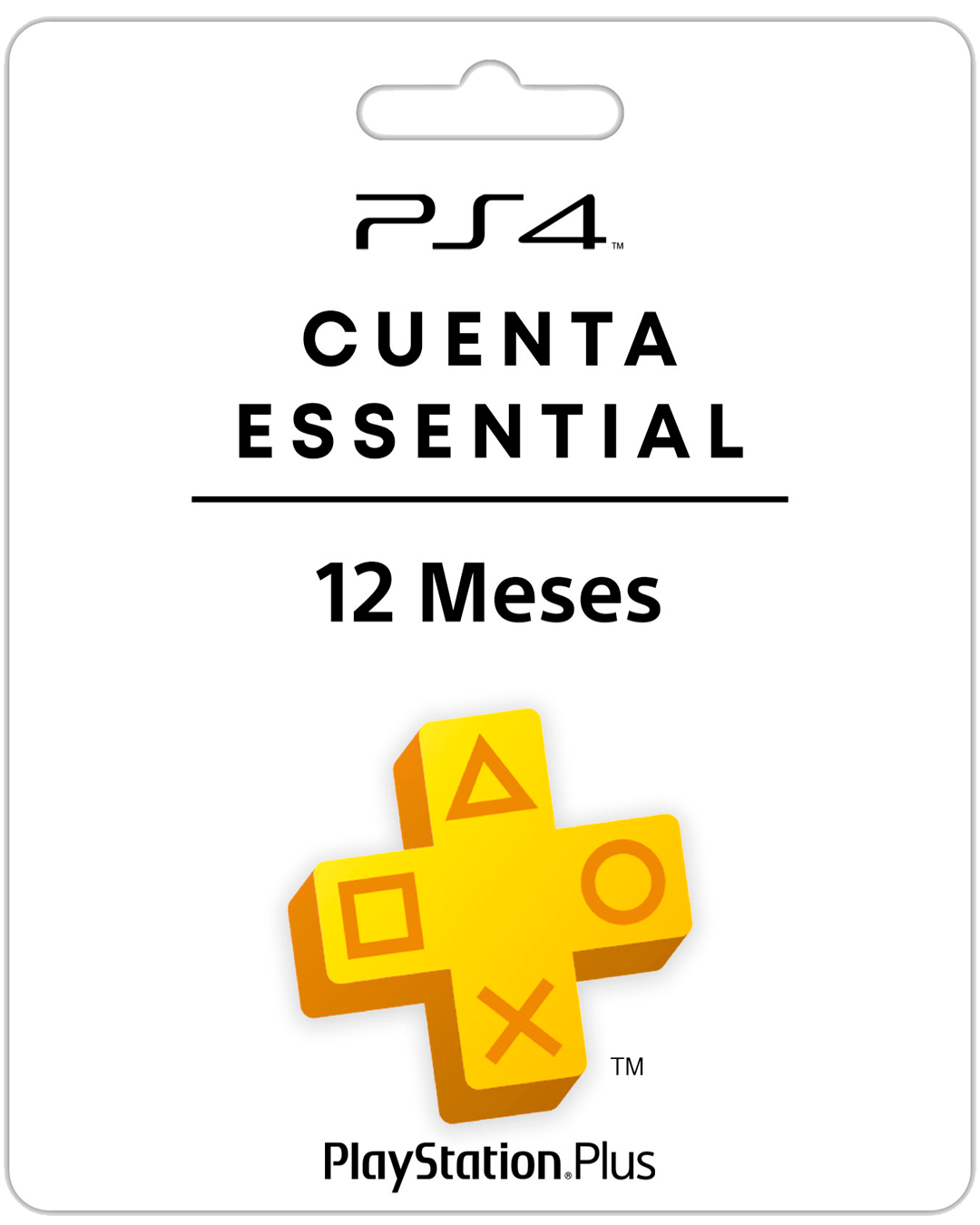 PSN PLUS ESSENTIAL 12 MESES PS4