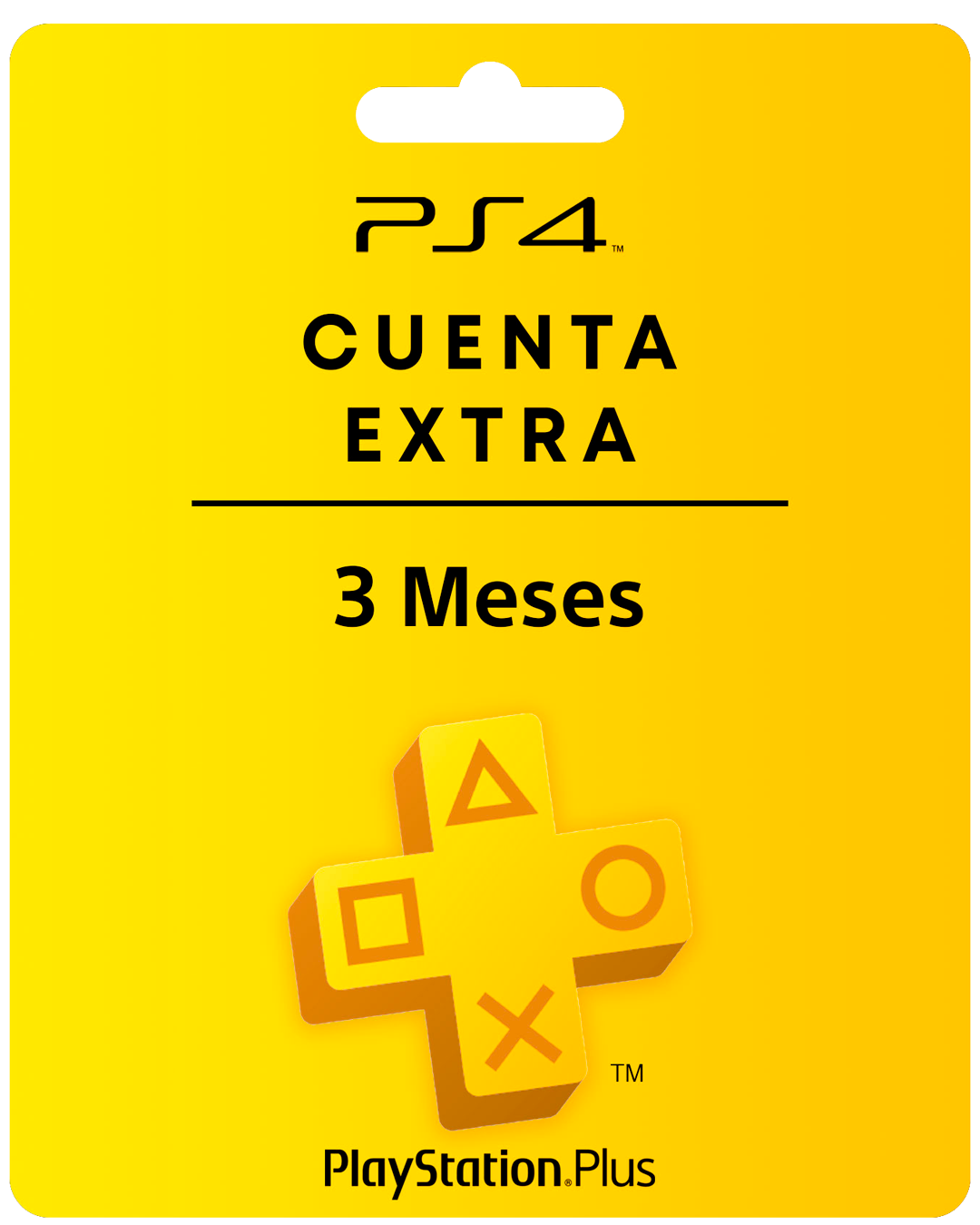PSN PLUS EXTRA 3 MESES PS4