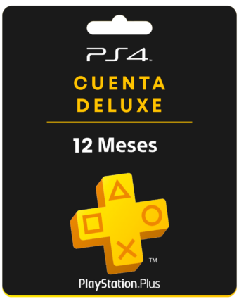 PSN PLUS DELUXE 12 MESES PS4