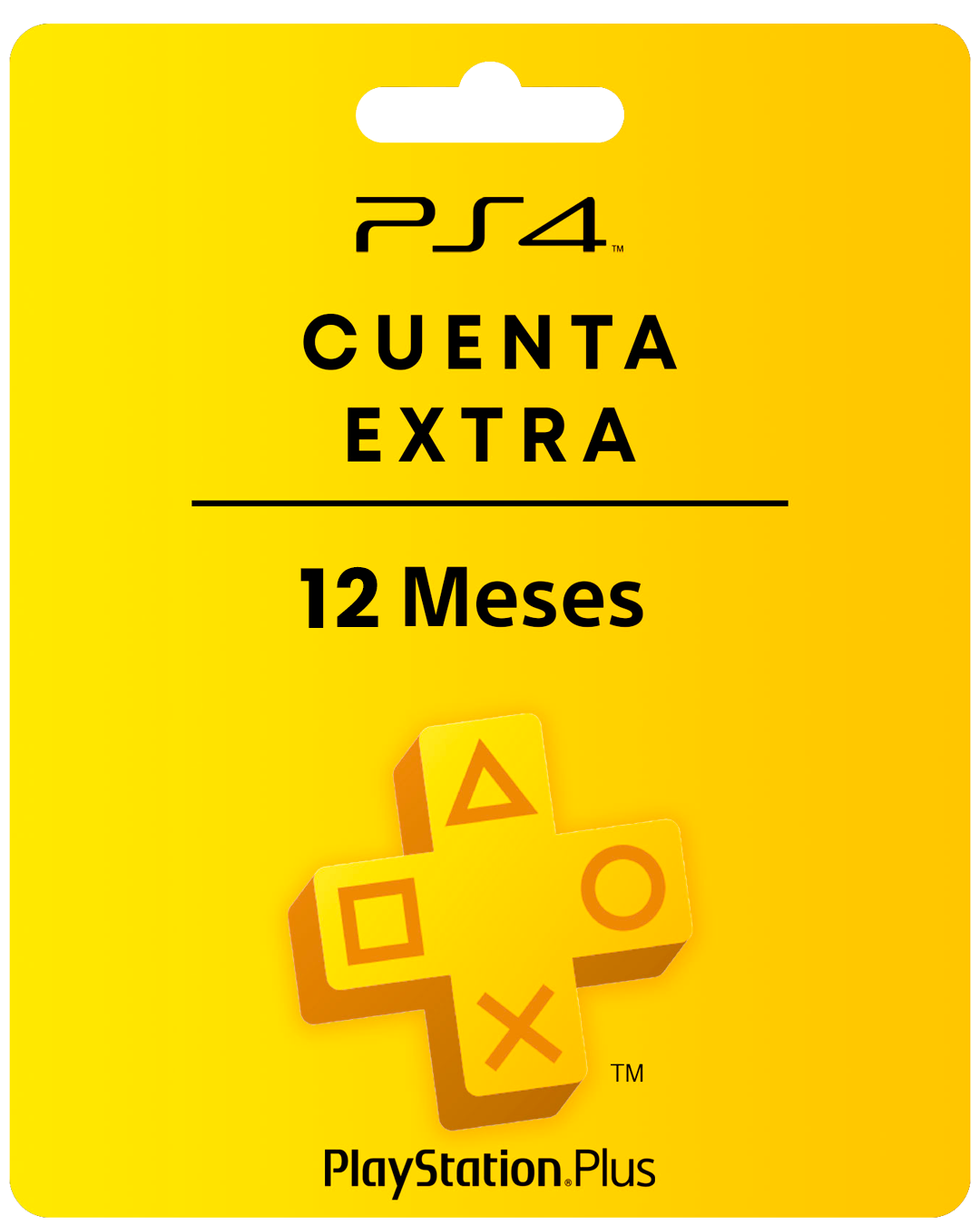 PSN PLUS EXTRA 12 MESES PS4