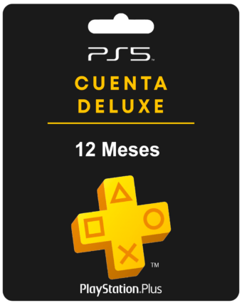 PSN PLUS DELUXE 12 MESES PS5