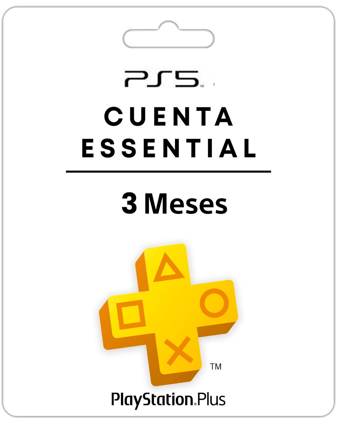 PSN PLUS ESSENTIAL 3 MESES PS5