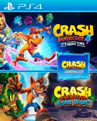 Crash Bandicoot - Quadrilogy Bundle PS4
