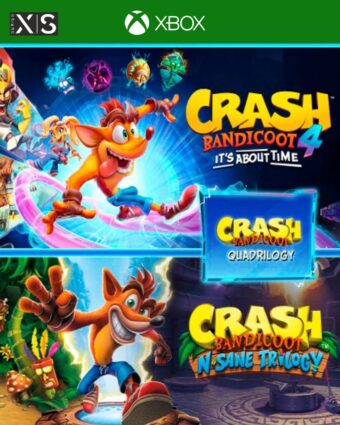 Crash Bandicoot - Quadrilogy Bundle - Xbox Series X|S